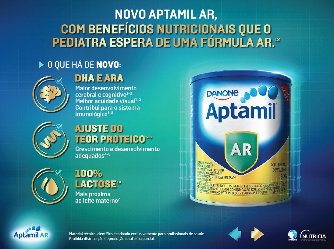Com Benefícios Nutricionais Que O Pediatra Espera De Uma Fórmula AR