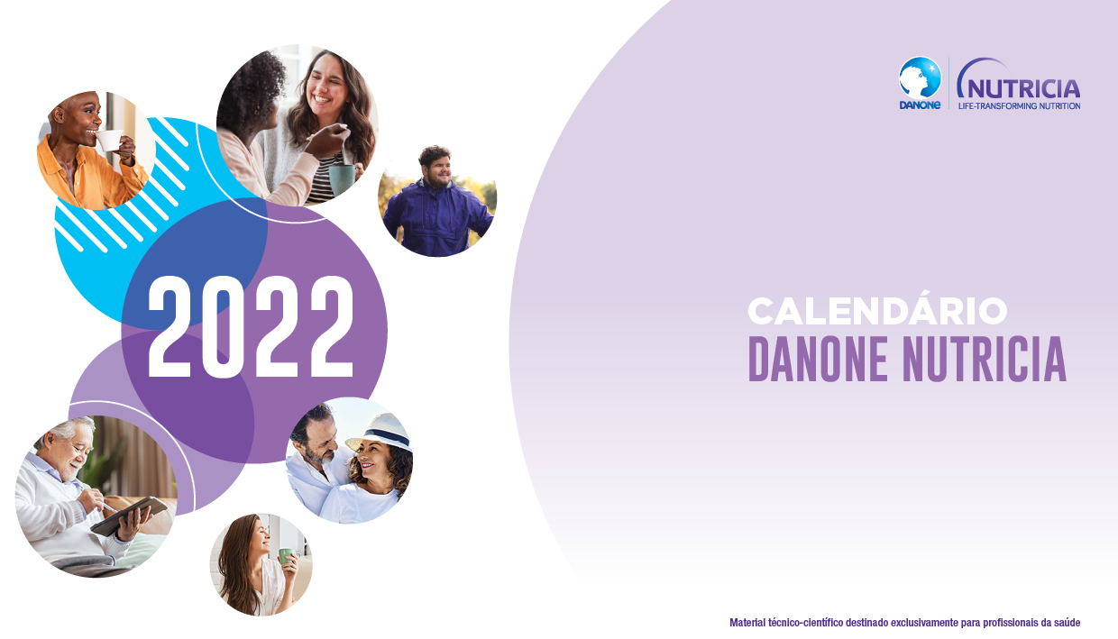 Calendário Danone Nutricia 2022